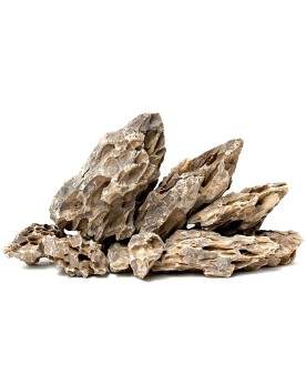Ohko stones neutres pour aquarium a crevettes
