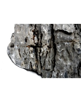Pierres Seiryu gris clair a noir textures naturelles