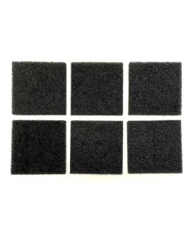 6 tapis de remplacement pour System TERRA 30 - eponges