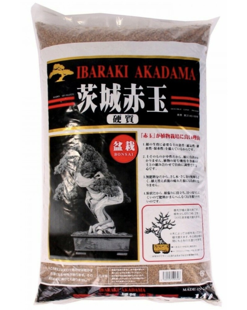Akadama substrat pour crevettes et bonsai