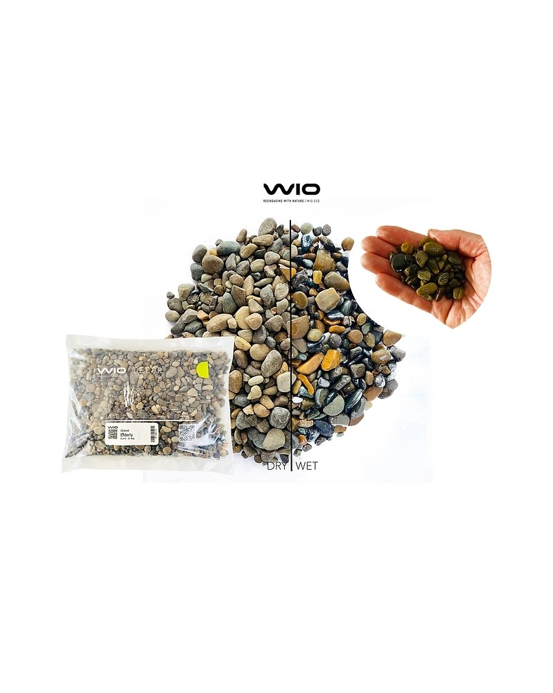 Gravier de riviere naturel Elderly pour aquarium
