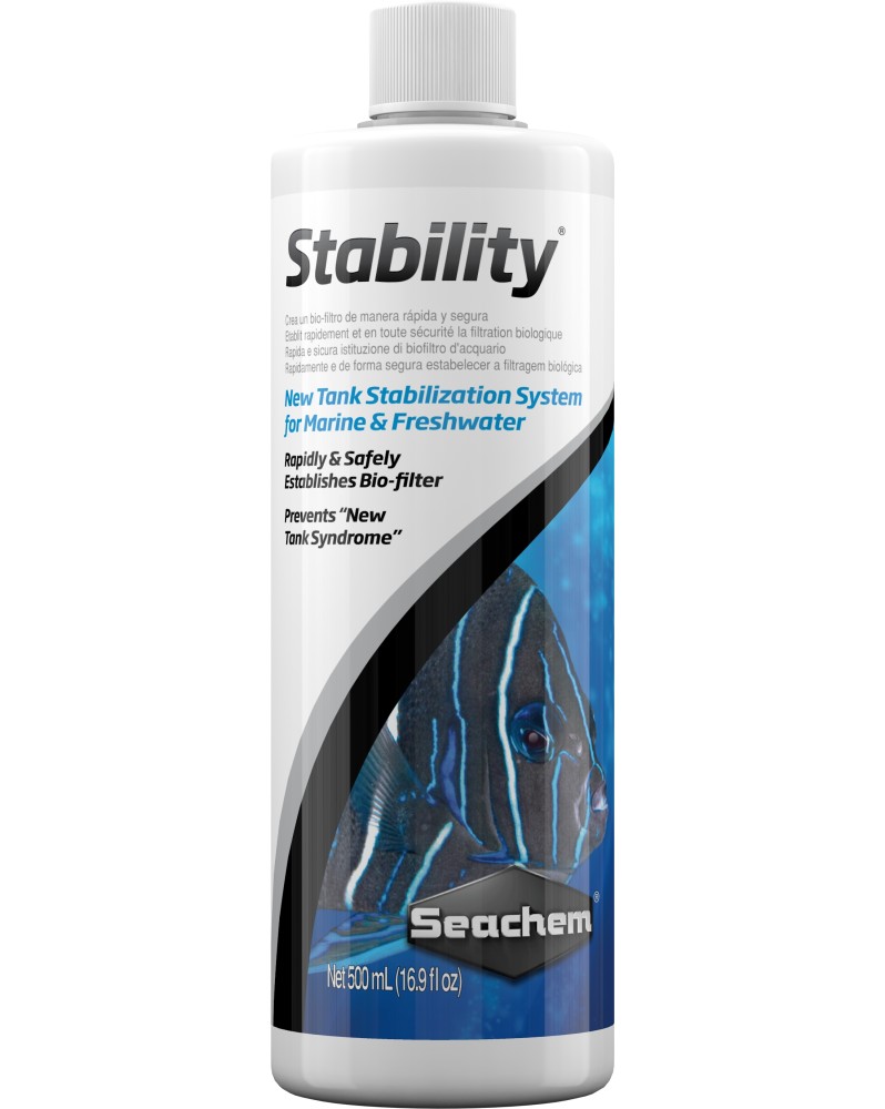 Seachem Stability pour mise en route filtre aquarium