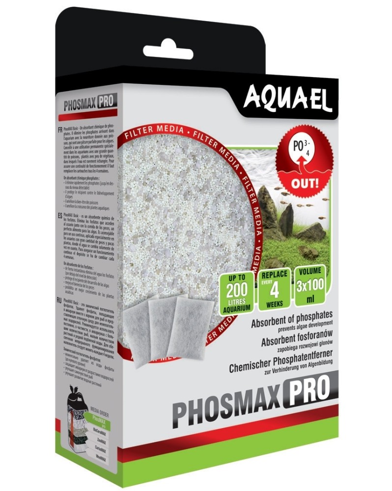 AQUAEL PhosMax Pro sac filtrant pour aquarium