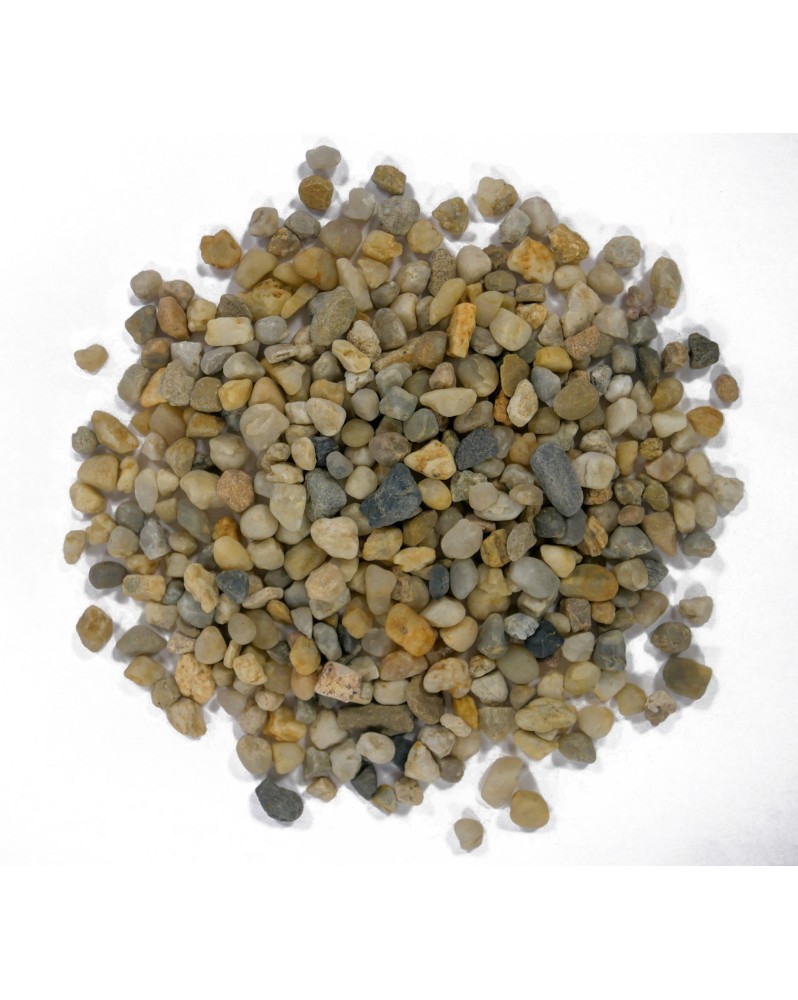 Gravier multicolore 5-10 mm pour aquascaping