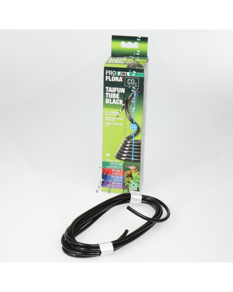 Tuyau CO2 resistant noir ou transparent blanc