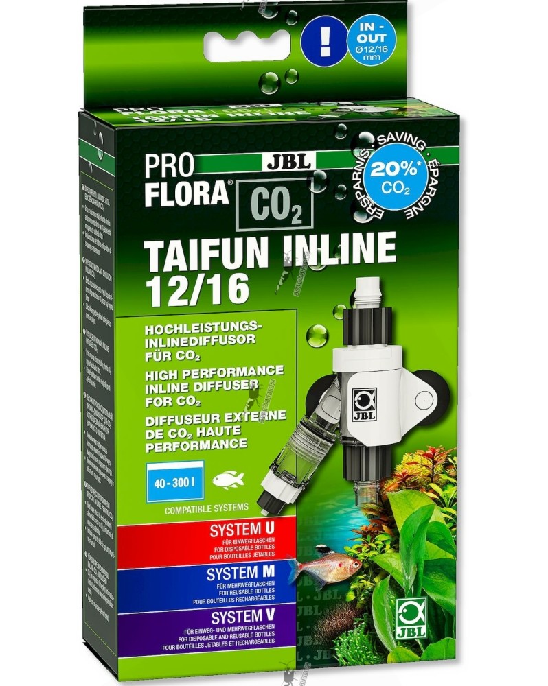 Diffuseur CO2 inline discret et efficace