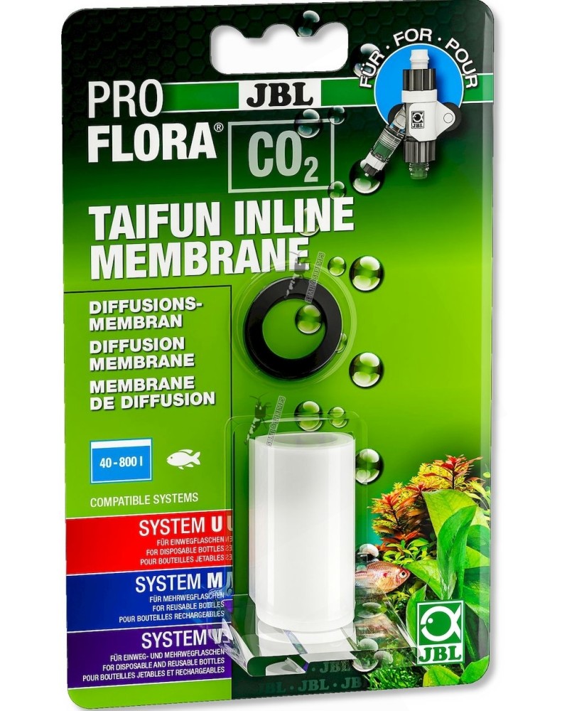 Membrane de rechange pour JBL Taifun Inline avec 2 joints