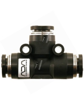 Connecteur en T pour tuyaux CO2 push pull