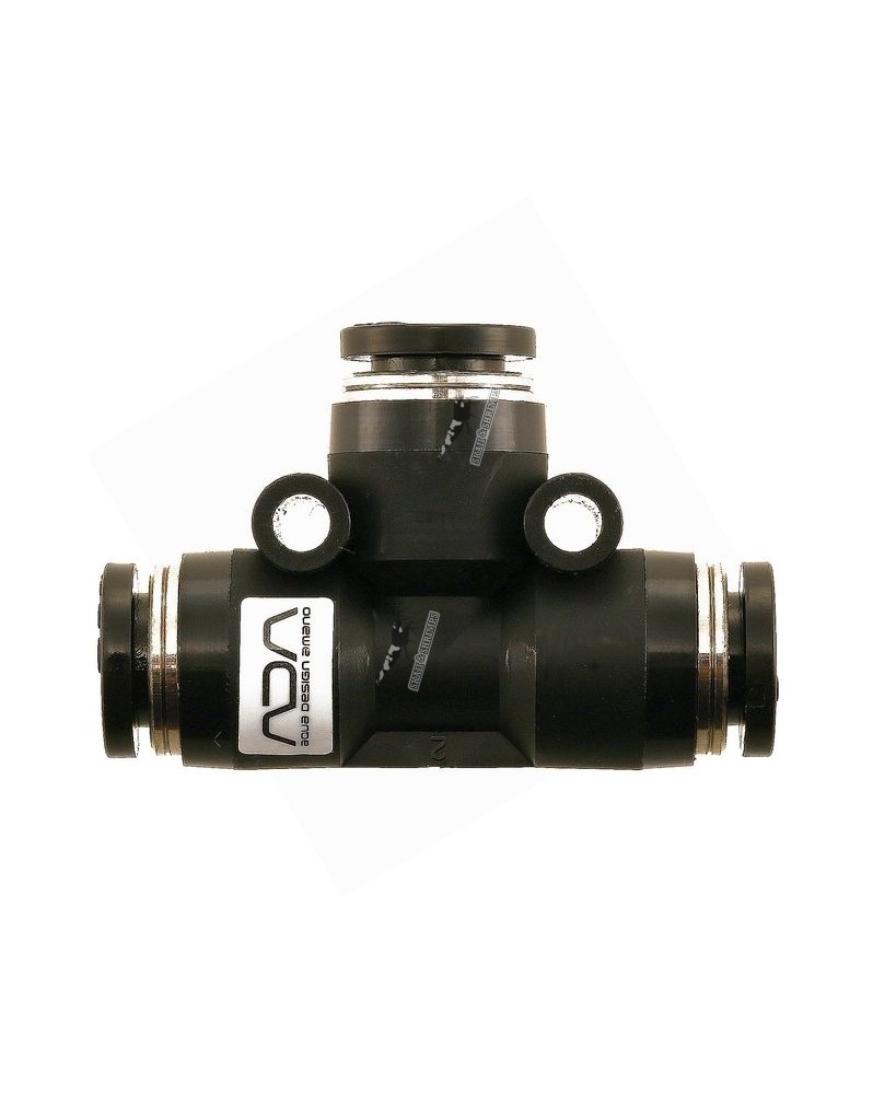 Connecteur en T pour tuyaux CO2 push pull