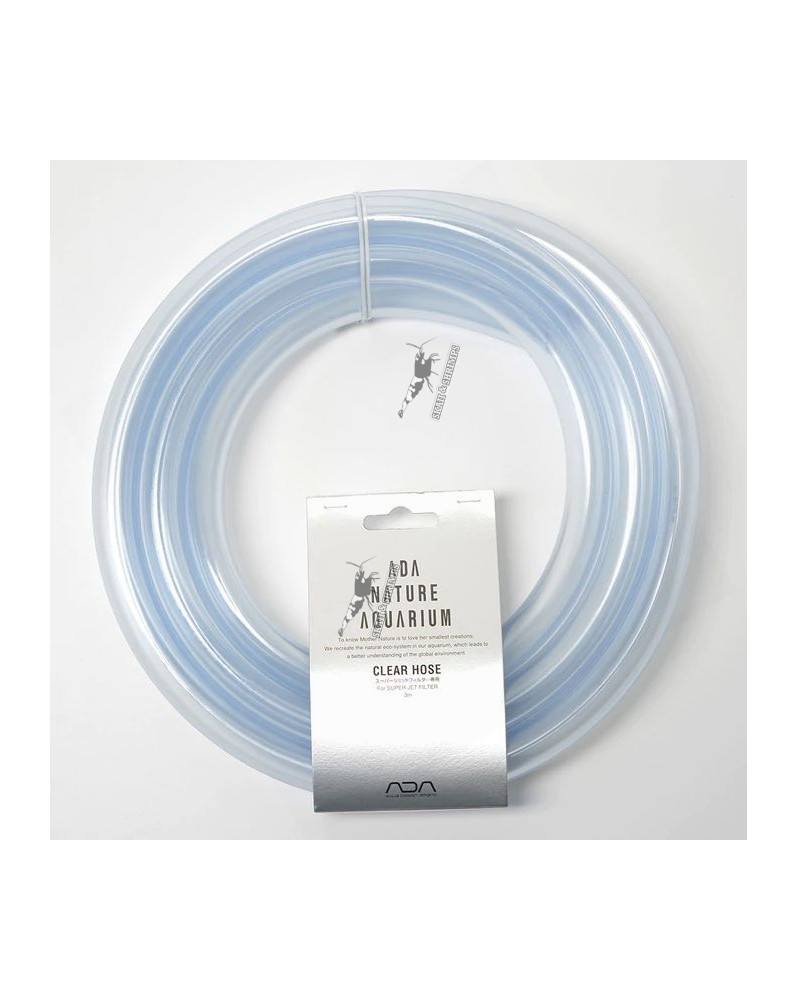 Tuyau transparent ADA 17mm pour cannes filtration