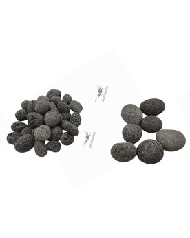 Galets gris fonce 3-5 cm sachet 500 g