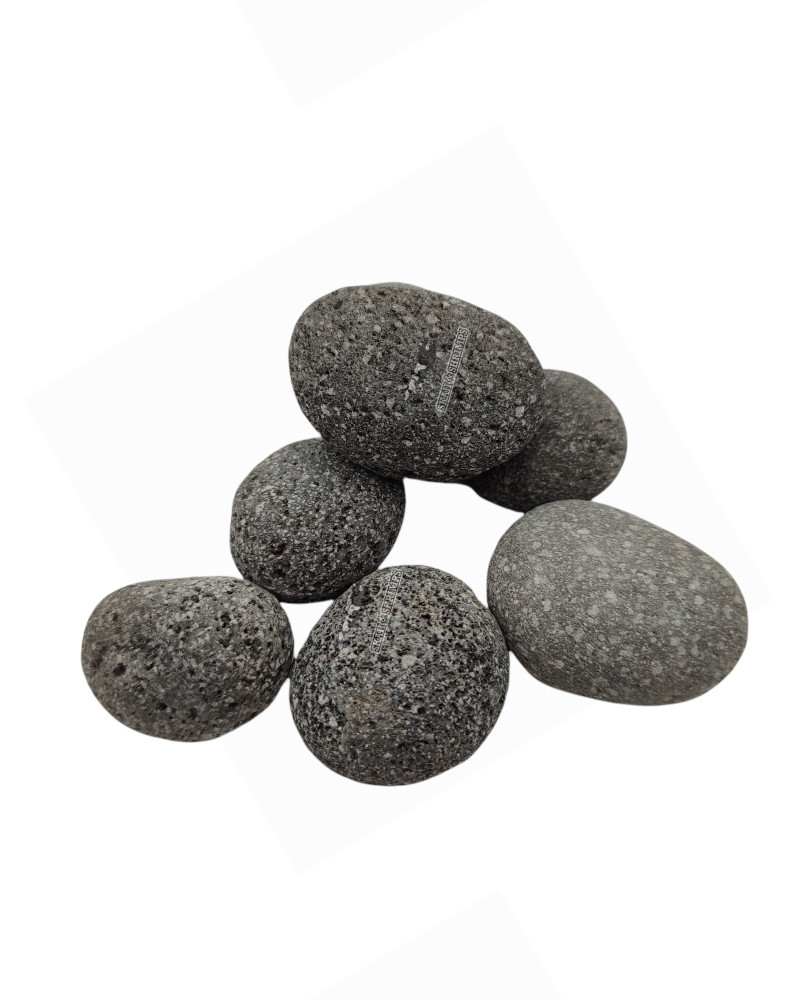 Galets gris fonce 3-5 cm sachet 500 g