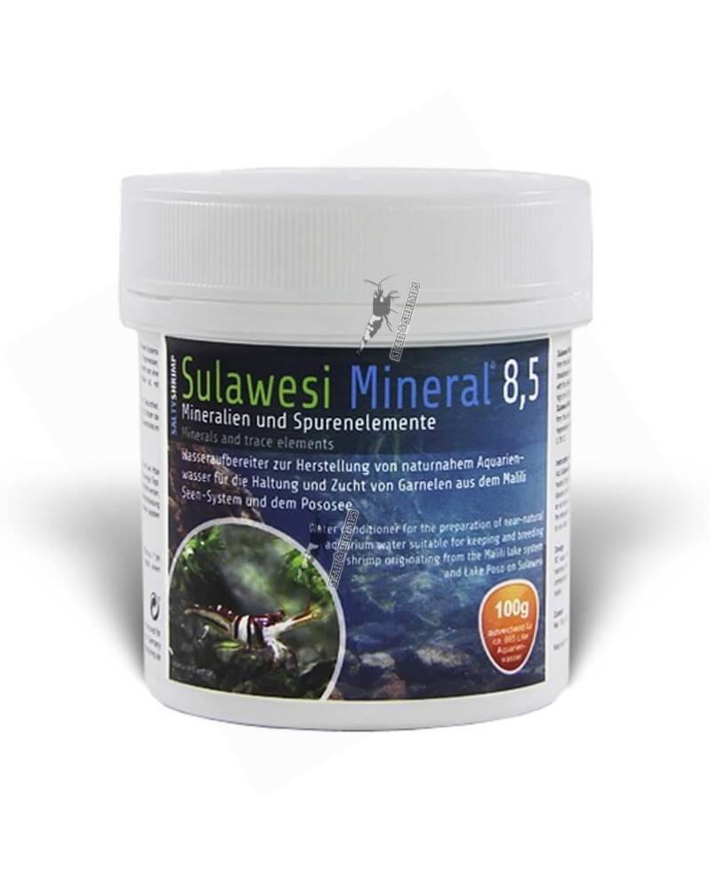 Mineraux Sulawesi 8.5 pour eau lacs Towuti et Malili