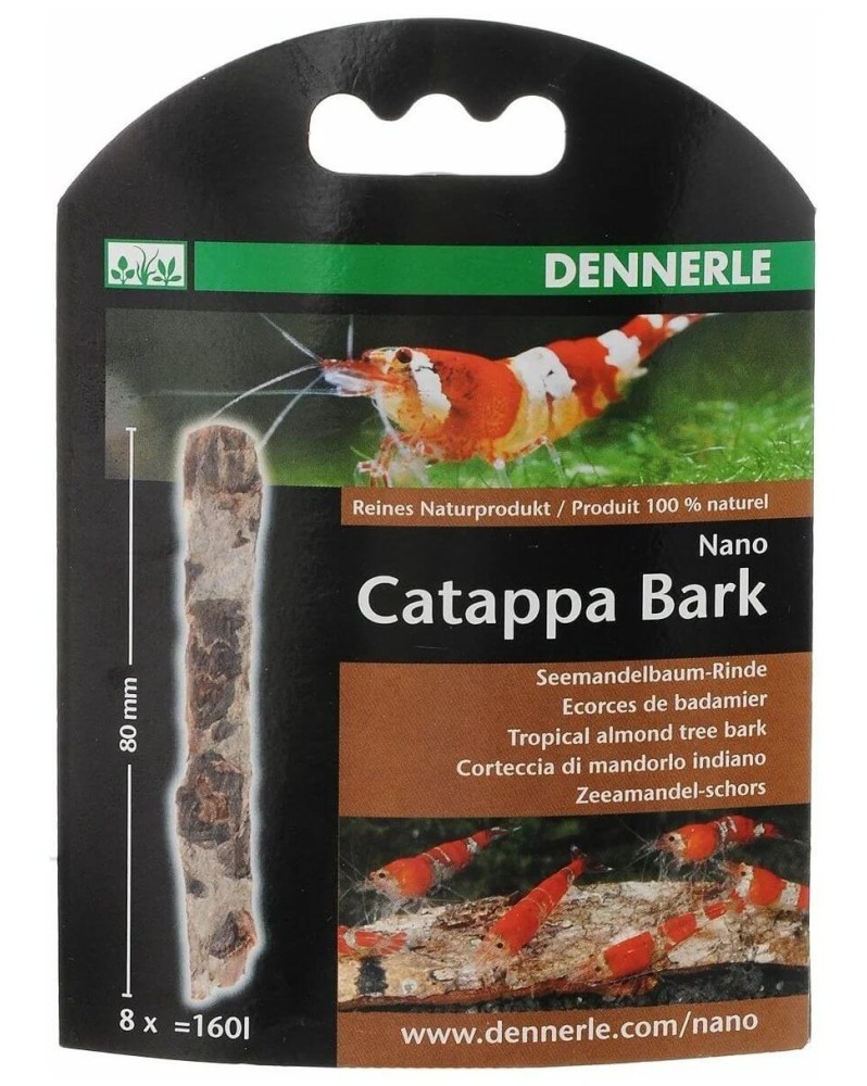 Ecorces de Catappa pour aquarium et biotope