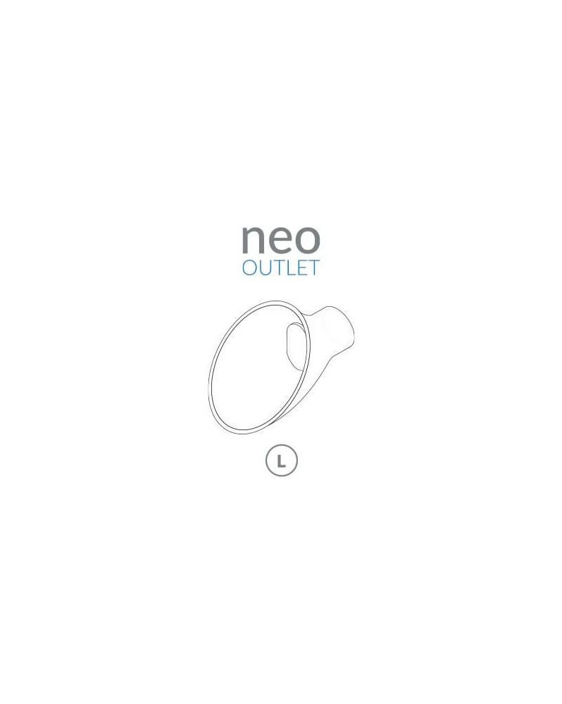 Sortie Neo Outlet Lily Pipe debit ajustable