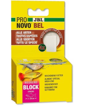 Bloc nourriture pour poissons reserve 3 jours