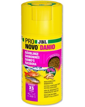 Granules XS pour barbus et danios 3 a 5 cm