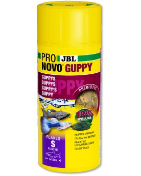 Flocons taille S pour guppys et poeciliides