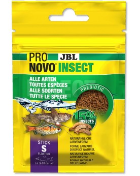 Batonnets S pour poissons ornementaux 3 a 10 cm