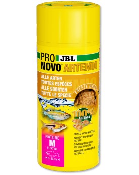 Artemias lyophilisees en morceaux pour poissons 8 a 20 cm