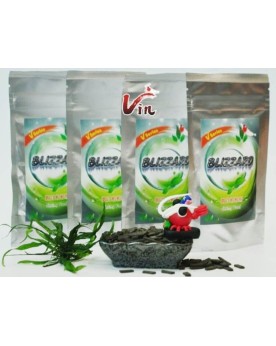 Vin Blizzard Shrimp Food - emballage et granules