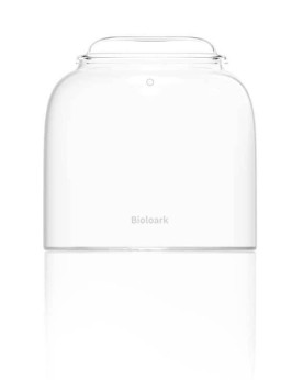 Bubble Cup Bioloark en verre avec couvercle