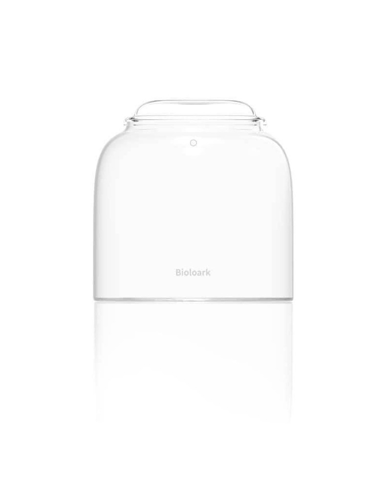 Bubble Cup Bioloark en verre avec couvercle