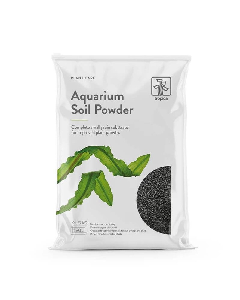 Tropica Aquarium Soil POWDER - sol technique noir