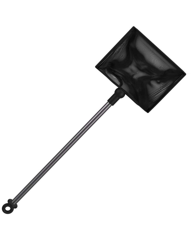 Epuisette telescopique Dennerle 60 cm filet noir