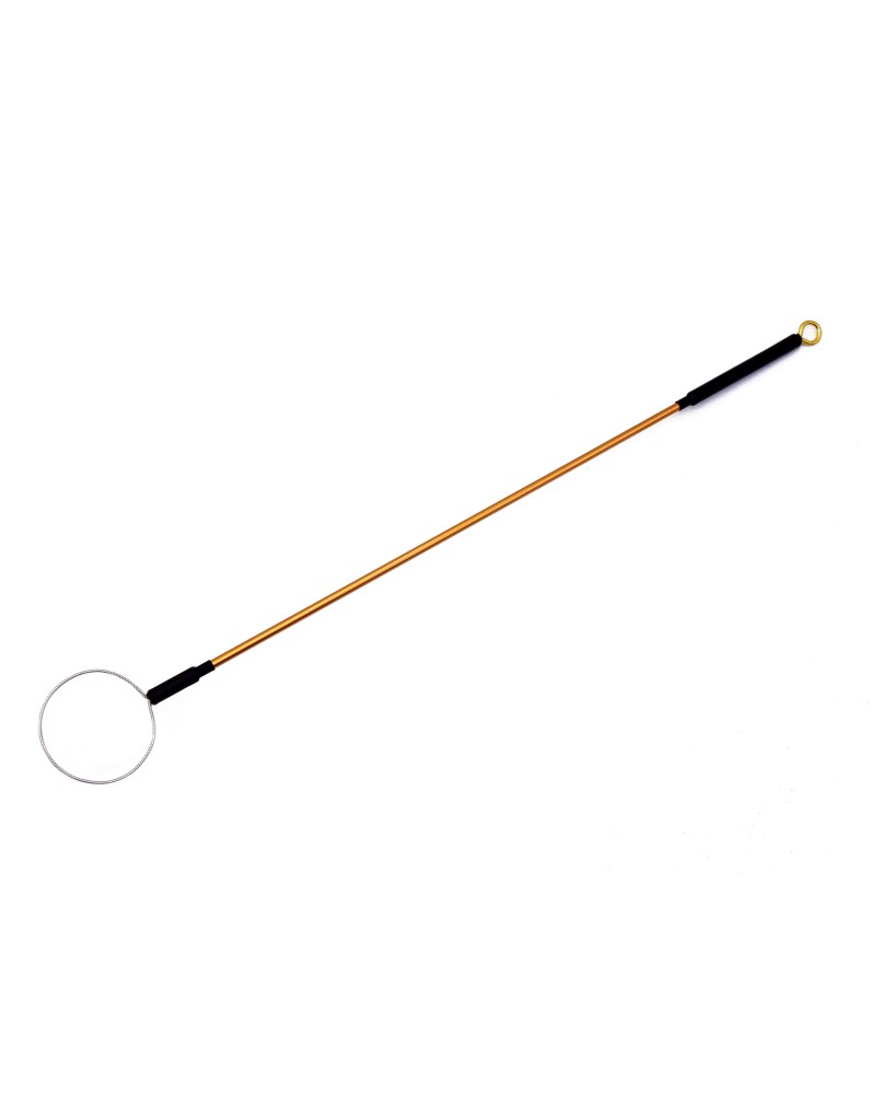 Epuisette de selection manche dore filet mailles fines