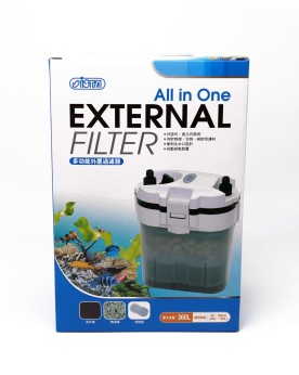 Filtre externe All in One 360 ISTA pour nano aquarium 60 L
