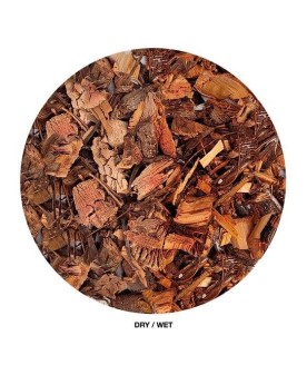 Melange d'ecorces et de bois pour aquarium et terrarium
