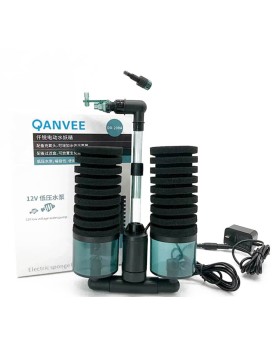 Filtre exhausteur double pour aquarium 60 litres