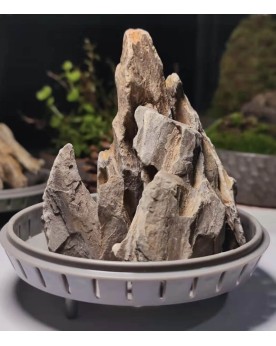 Mini mossarium Nixing poterie martele 12x4.5 cm