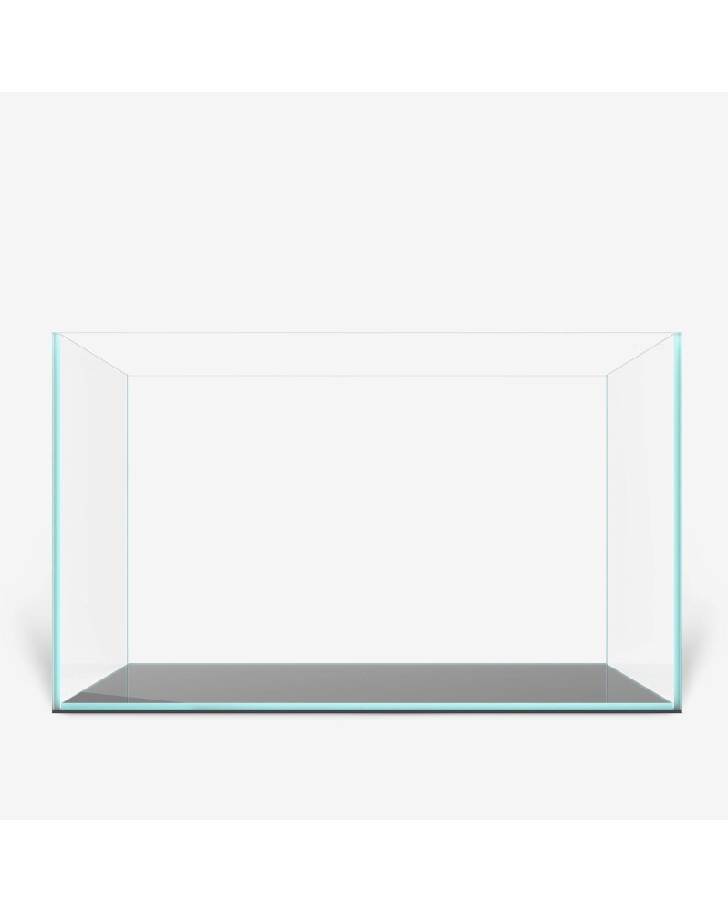 Aquarium verre ultra transparent 60x30x36 64L tapis noir