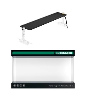 Kit aquarium Dennerle 35L avec LED Chihiros A2 40cm