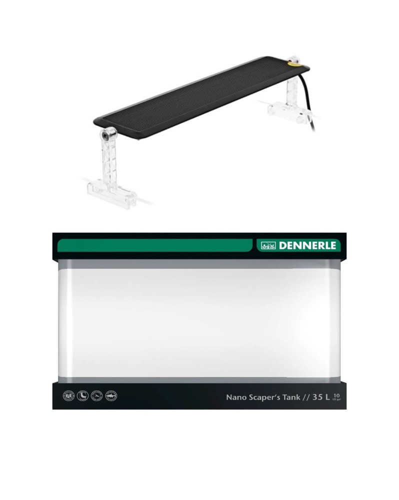 Kit aquarium Dennerle 35L avec LED Chihiros A2 40cm