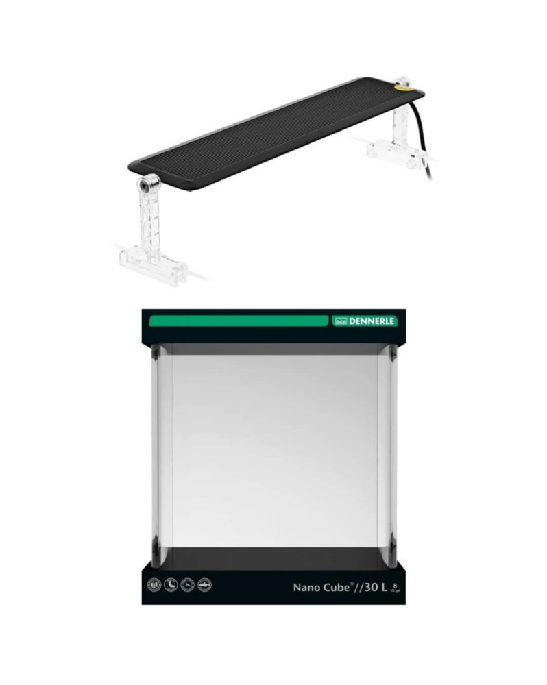 Kit aquarium Dennerle 30L avec LED Chihiros 30cm