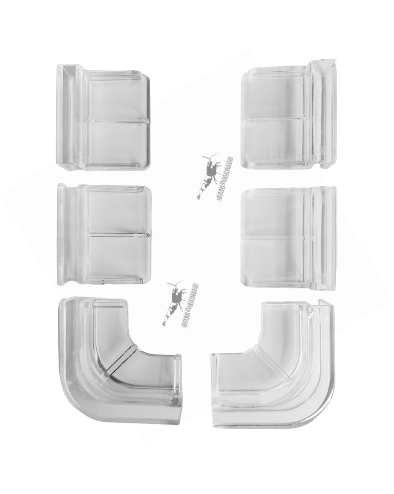 Support pour couvercle arrondi Dennerle verre 4 mm