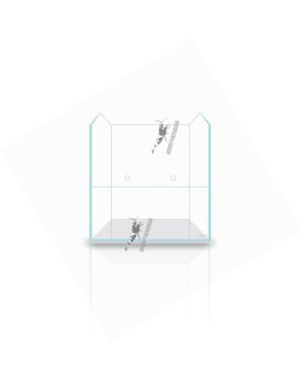 Blau Cubic Paludarium 35 verre extra clair 35x35x15-45cm