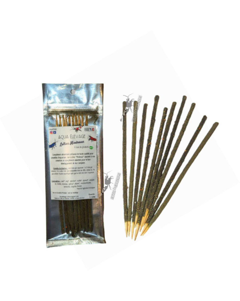 Lollie Mineraux pour crevettes a planter au fond