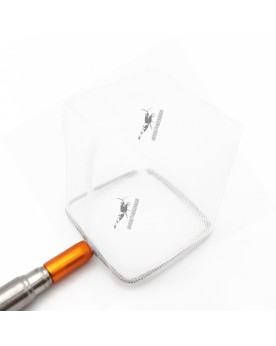 Epuisette telescopique a filet fin pour crevettes