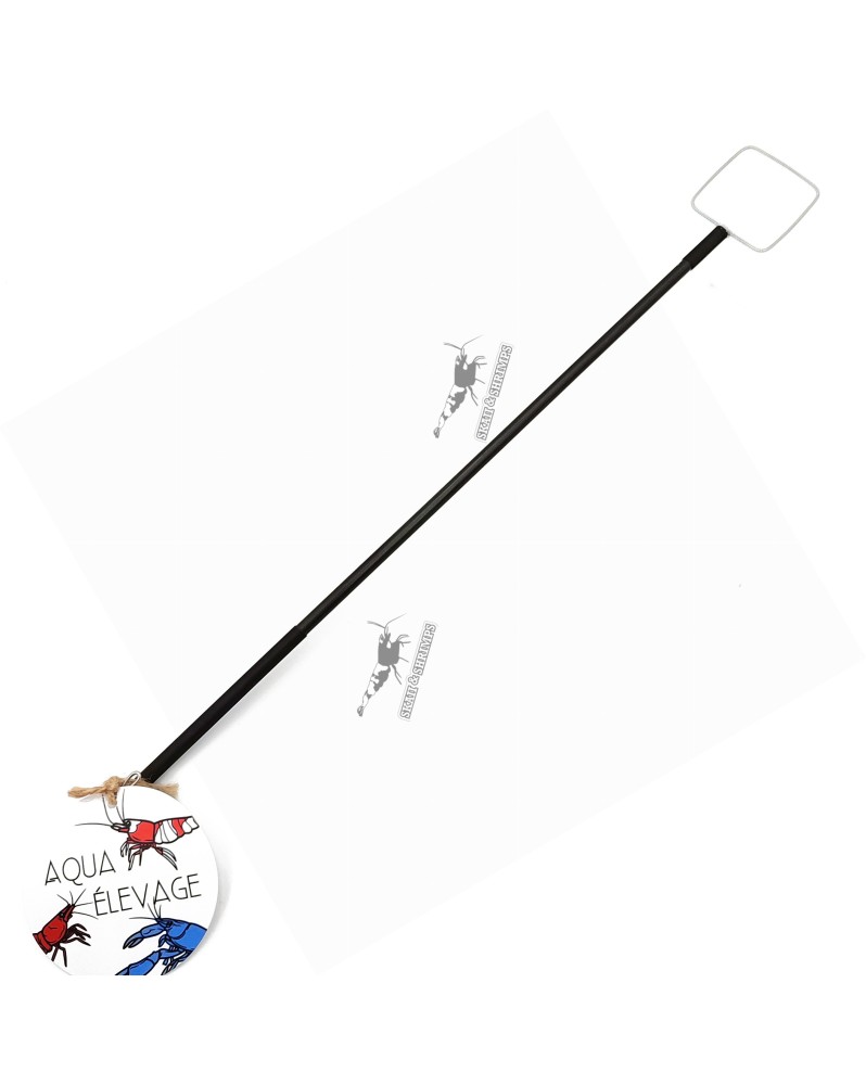 Epuisette 35 cm filet rigide pour crevettes