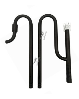 Mini skimmer inox noir mat 12/16 mm - rotatif