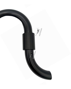 Pipes Inox Black InOut avec Skimmer reglable 12-16 mm