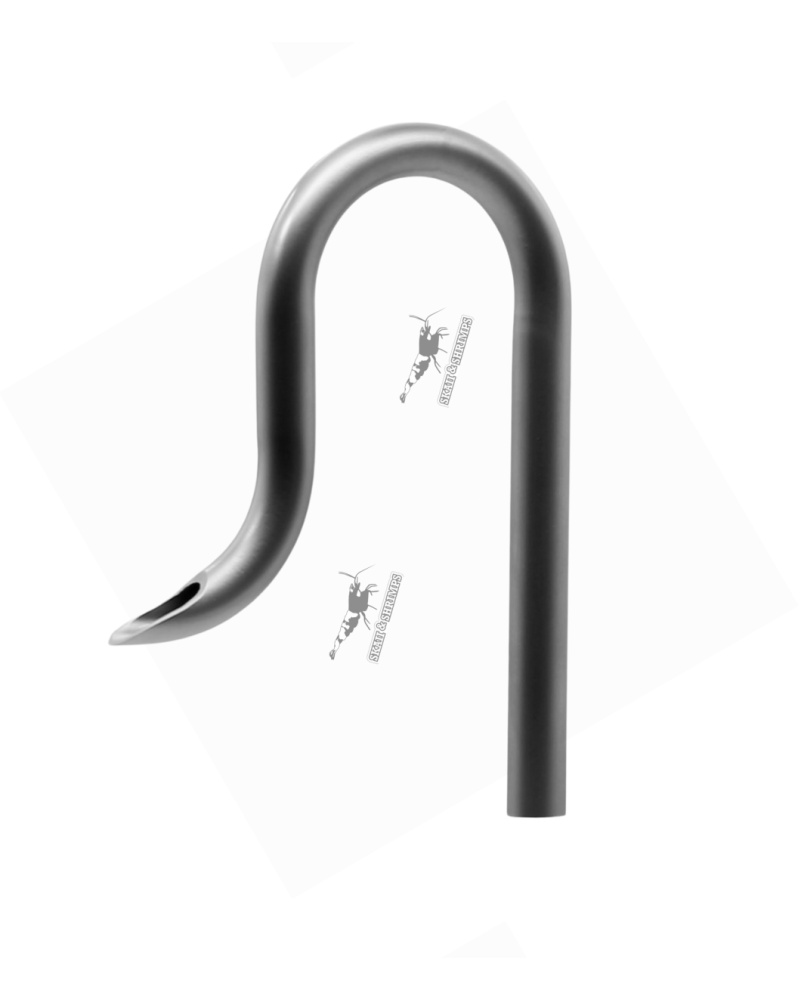 Viv Metal Jet Outflow 17mm - canne inox mate