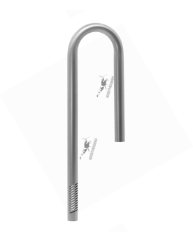 Viv Metal Jet Inflow 13mm canne inox mat 32.5cm