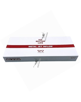 Viv Metal Jet Inflow 13mm canne inox mat 32.5cm