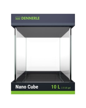 Nanocube Dennerle nano aquarium design arrondi pour crevettes