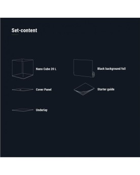 Nanocube Dennerle nano aquarium design elegant bords arrondis